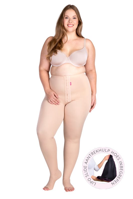 LowProfile Shapewear for Women Tummy Control Bodysuit Plus Size Full Faja  Colombianas Waist Trainer Compression Garments Body Shaper Beige 4XL