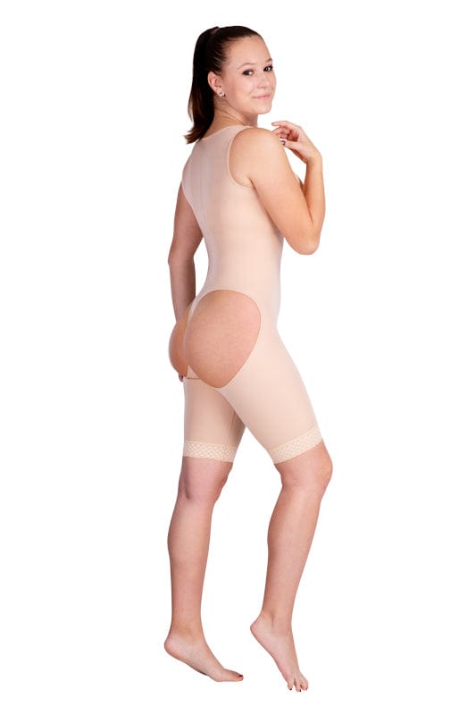 LIPOELASTIC® MGF Variant - Post Surgery Compression Full Body Garment Black  : : Fashion
