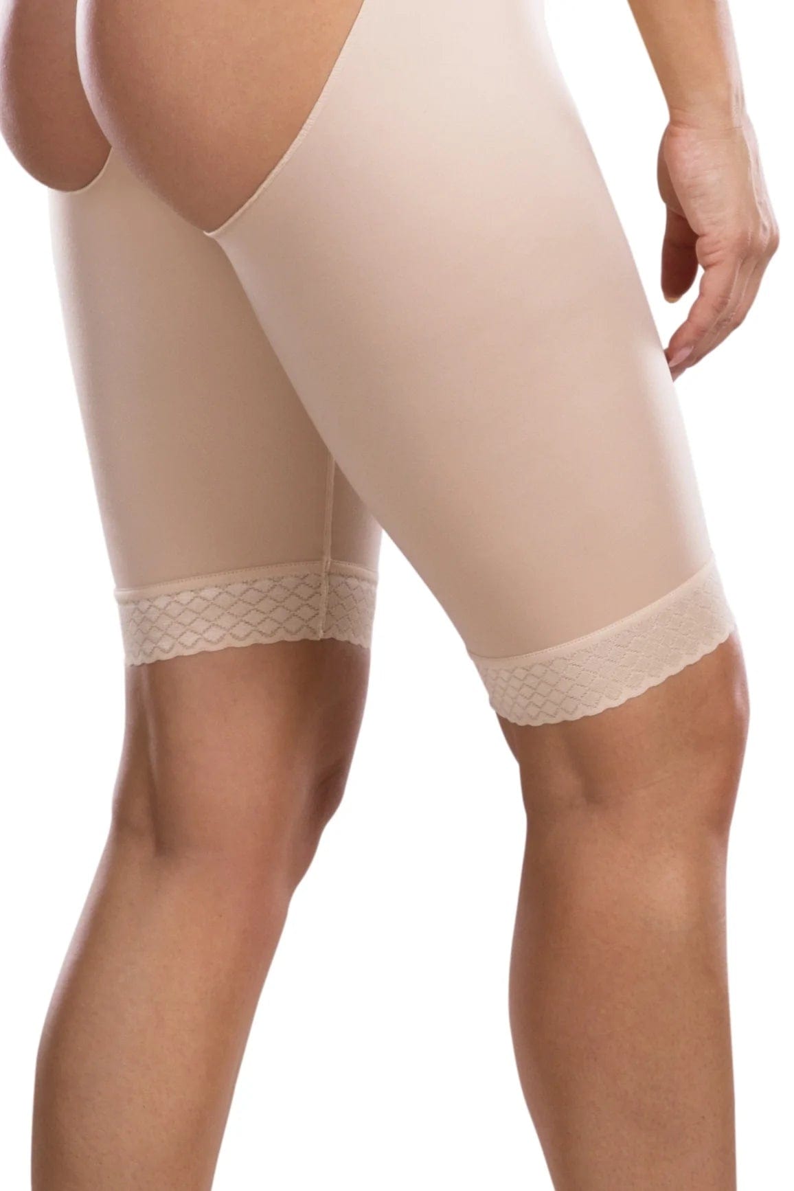 Lipoelastic VF Comfort Compressive Pants Half Thigh + Natural Abdomen 3XL